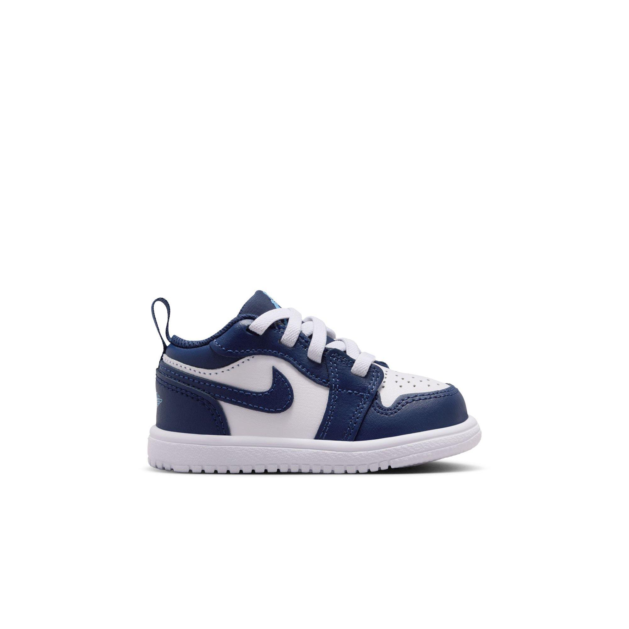Jordan 1 Low Alt "Midnight Navy/University Blue/White" Toddler Boys' Shoe - NAVY/WHITE